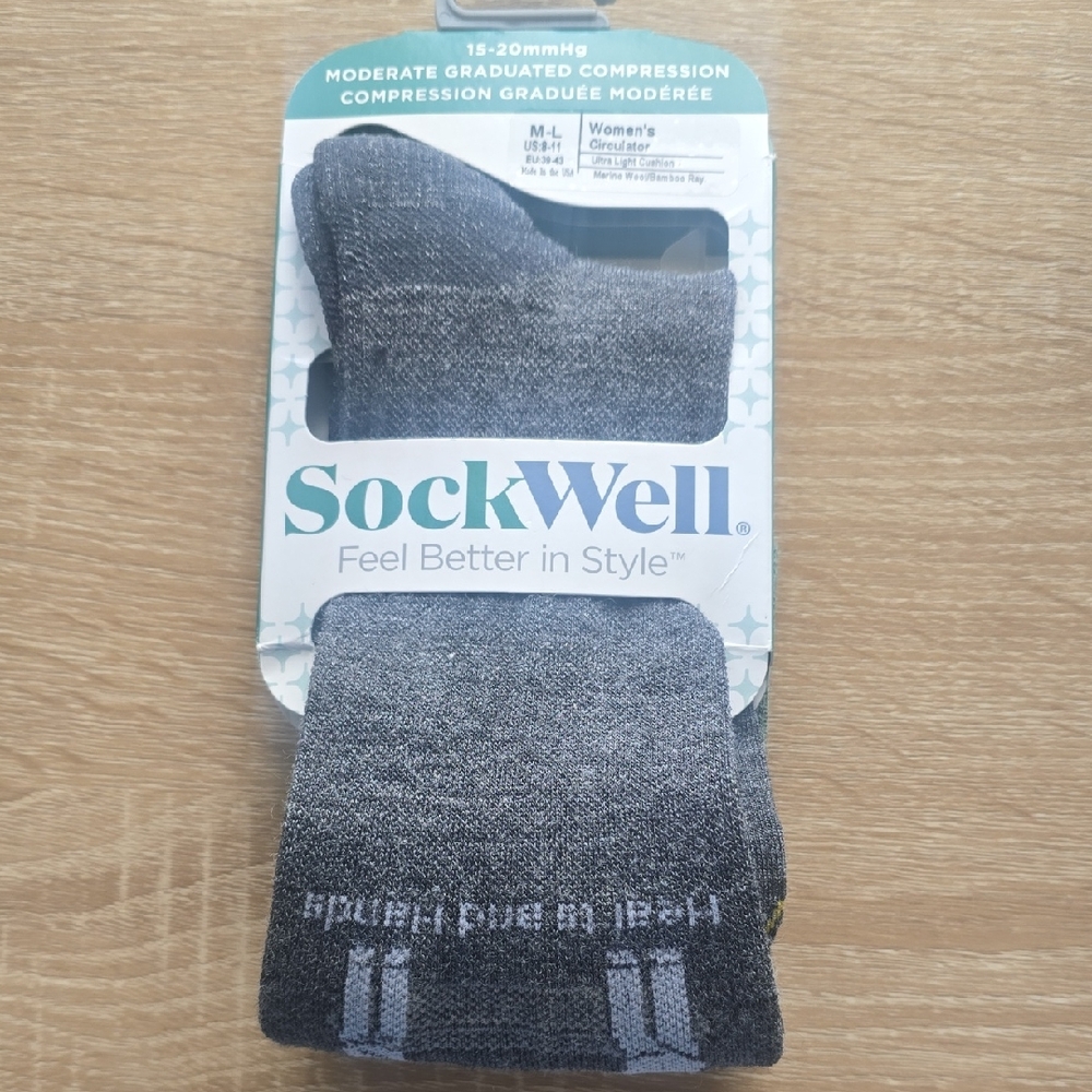 Compression Socks Moderate Ultra Light Cushion 15-20mmHg